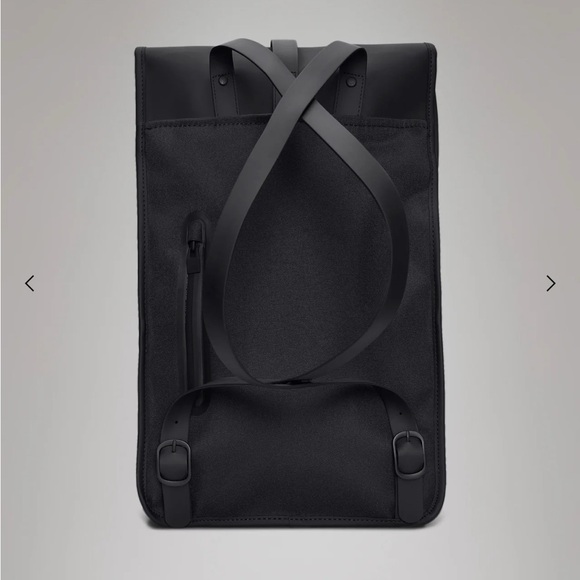 Rains Black Backpack - Picture 4 of 9